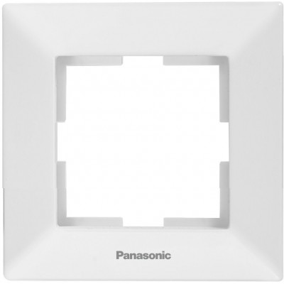 Рамка 1-постовая белая Аркадия WMTF08012WH-BY Panasonic